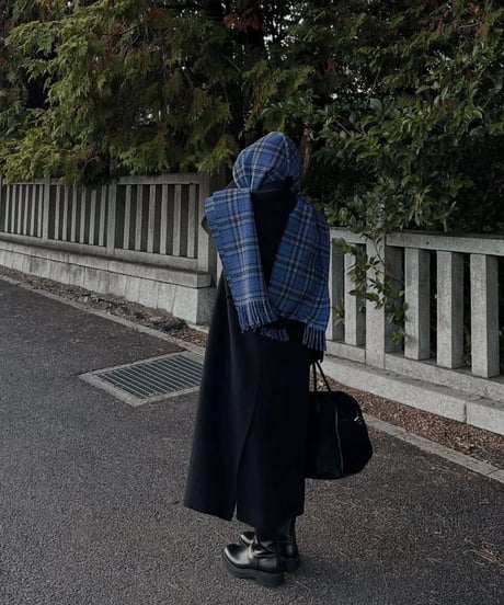 gentleman wool coat(black)