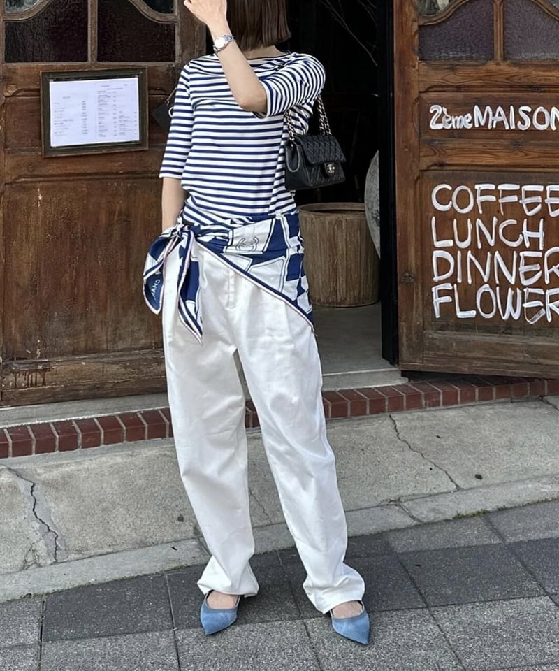 ok.soon×piccadilly コットンホワイトペインターパンツ 3 ok.soon×piccadilly cotton white painter pants |