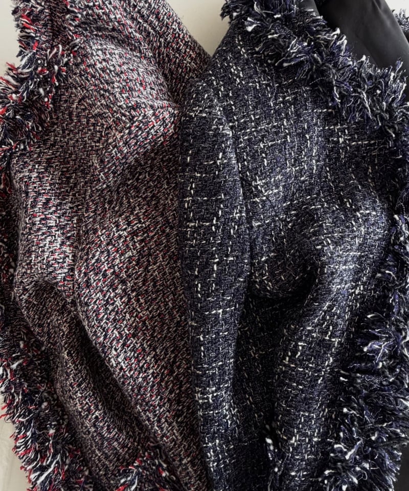 color tweed jacket | ok.soon