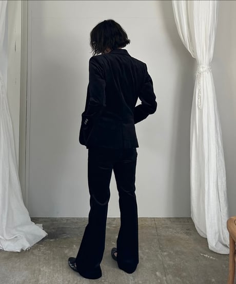 ok.soon×piccadilly velours pants(black/brown/camel)