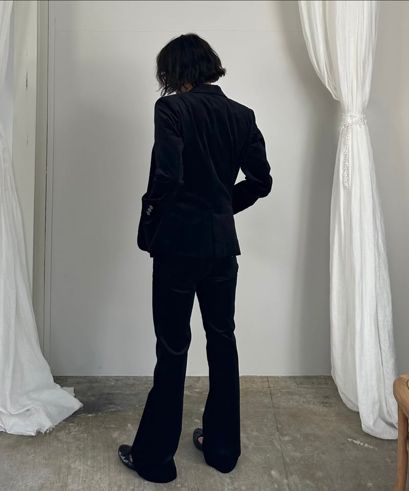 ok.soon×piccadilly velours pants(black/brown/ca ok.soon×piccadilly velours pants(black/brown/ca