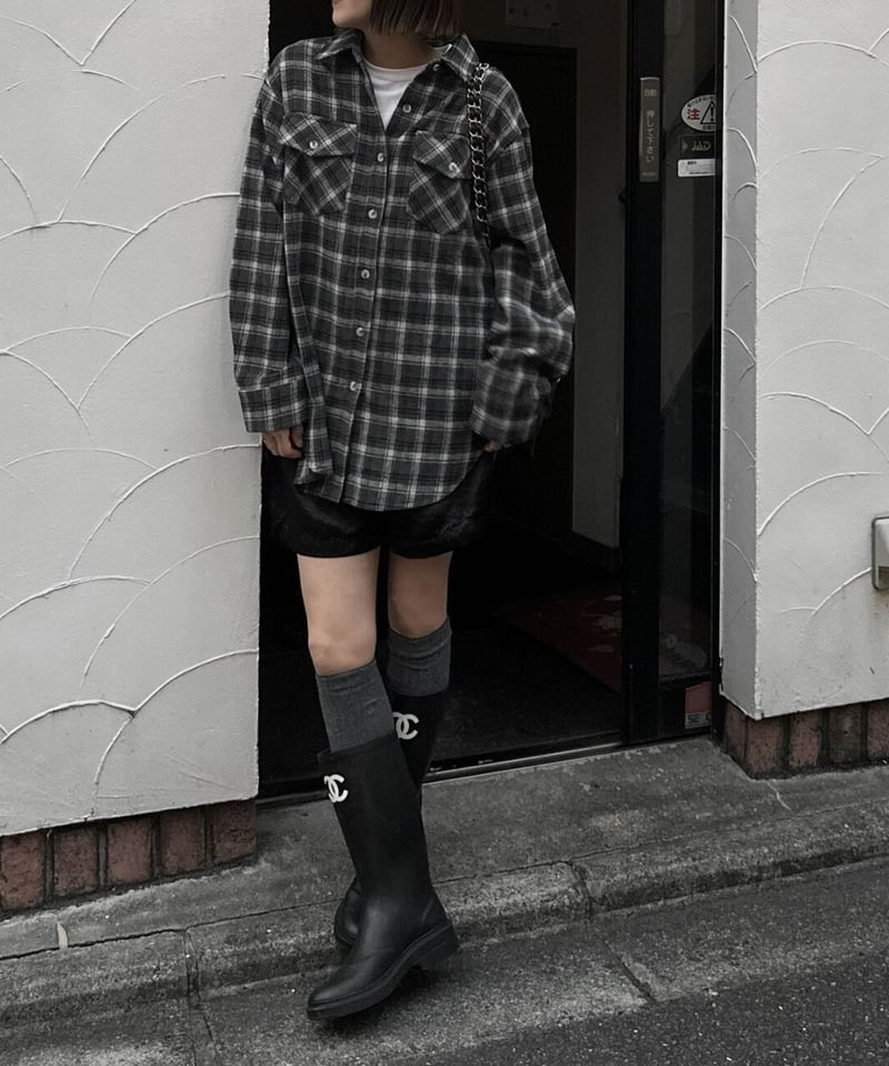 flannel check shirt | ok.soon