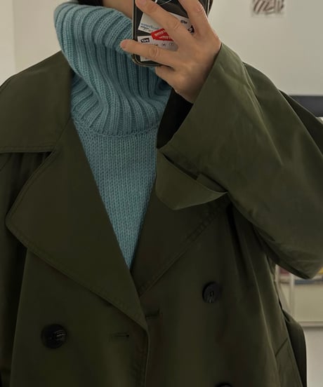 military trench coat