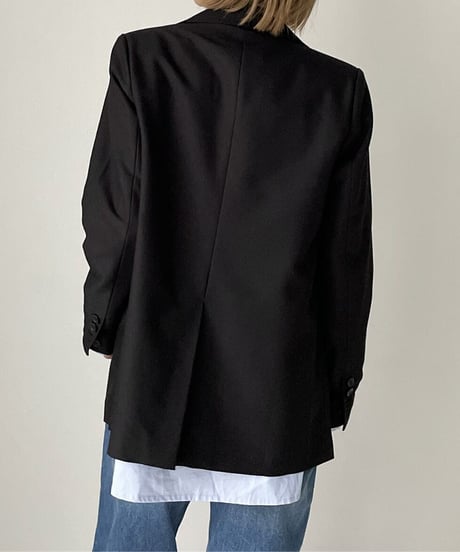 tailored jacket (black)