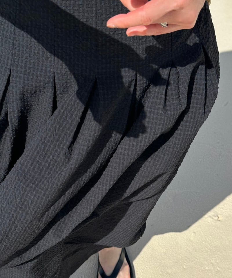 【ok.soon】 新品未使用⭐︎gingham check long skirt gingham check long skirt | ok.soon