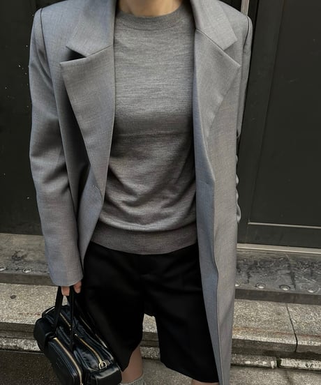 merino wool crew neck knit