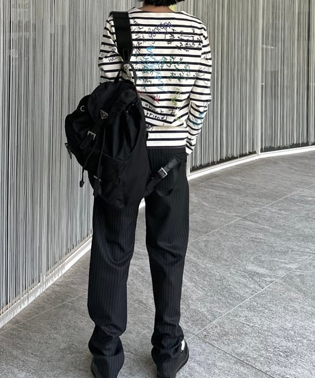 pinstripe slacks