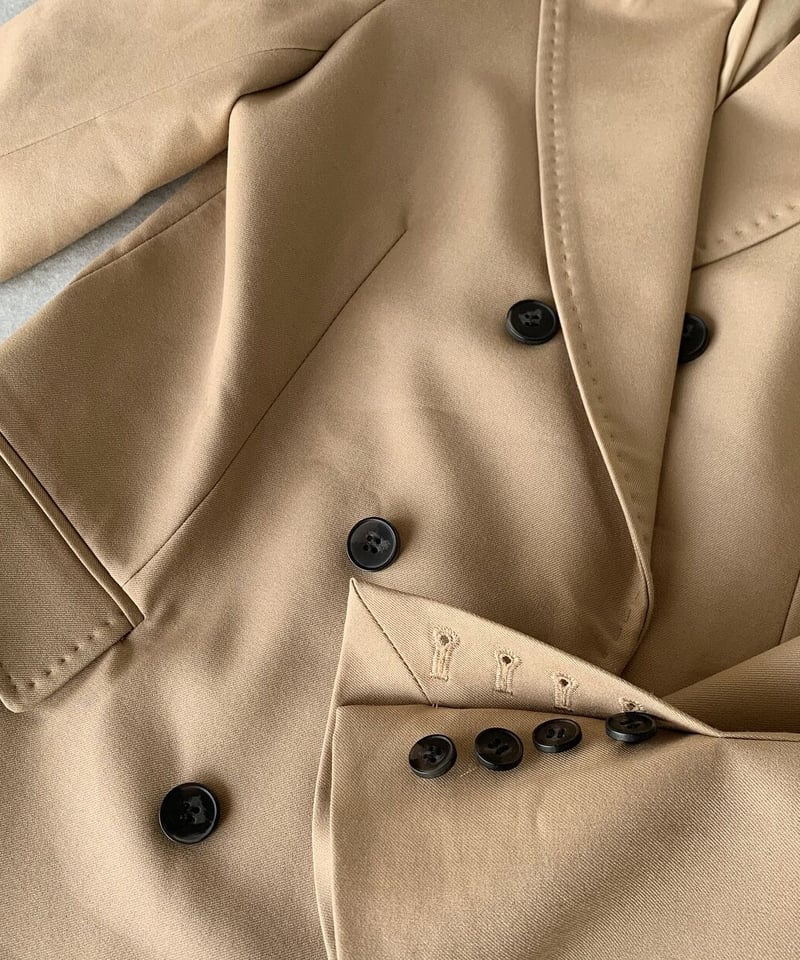 WEB限定販売】ウール混セットアップスーツ camelウール混セットアップ