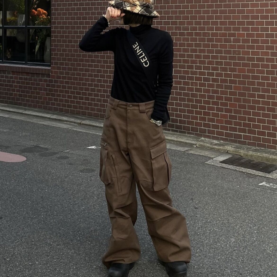 最終お値下げok soon．オクスンミリタリーカーゴパンツ