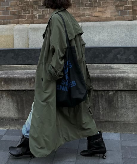 military trench coat