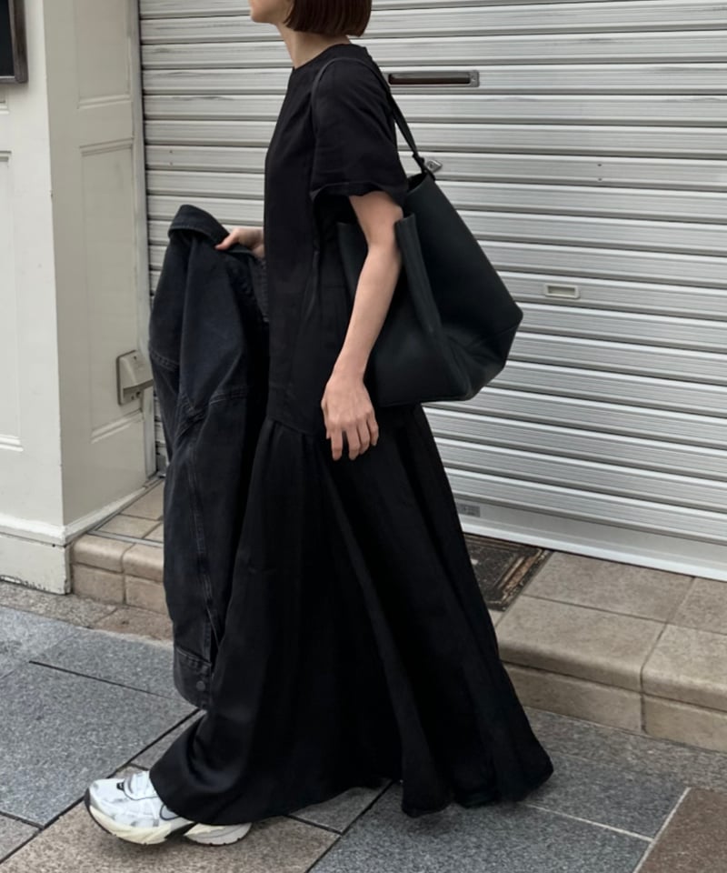 black maxi dress | ok.soon 