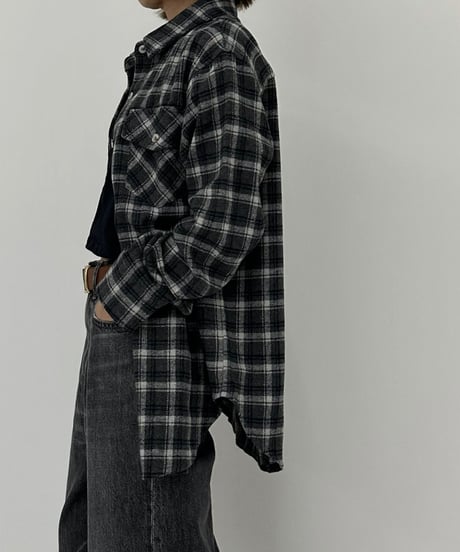 flannel check shirt