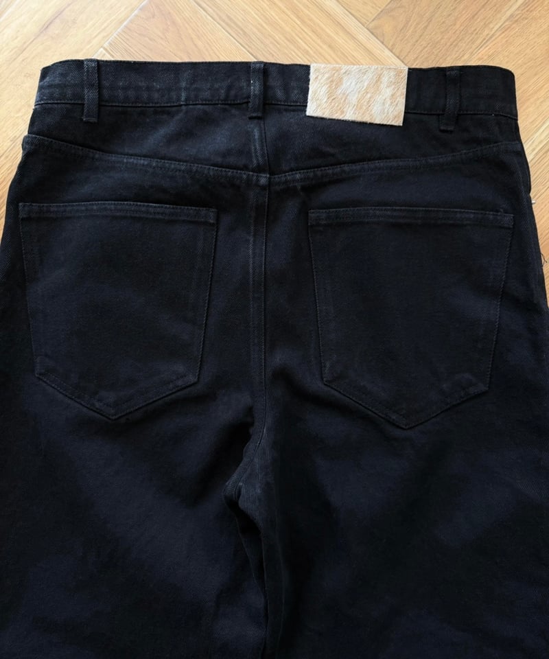 black cotton pants | ok.soon