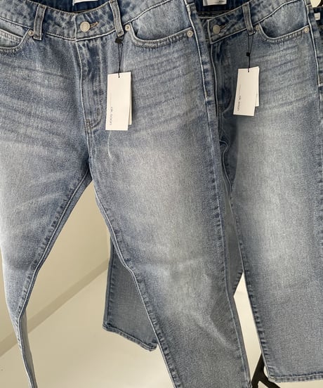 cotton slim pants denim