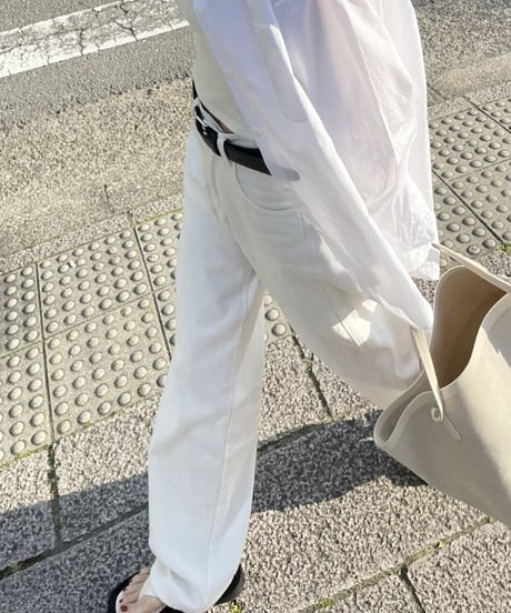 white denim