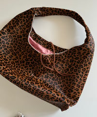 leopard leather bag