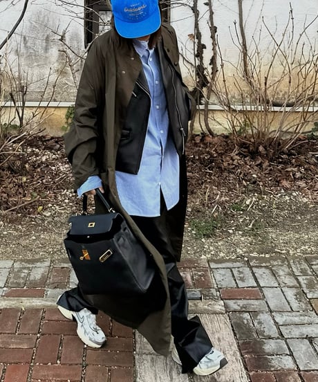 military nylon coat