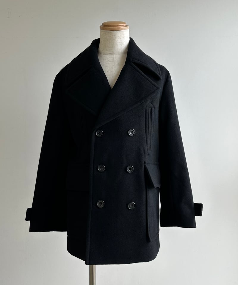 pea coat black | ok.soon