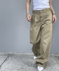 ok.soon×dickies wide chino pants(new beige)