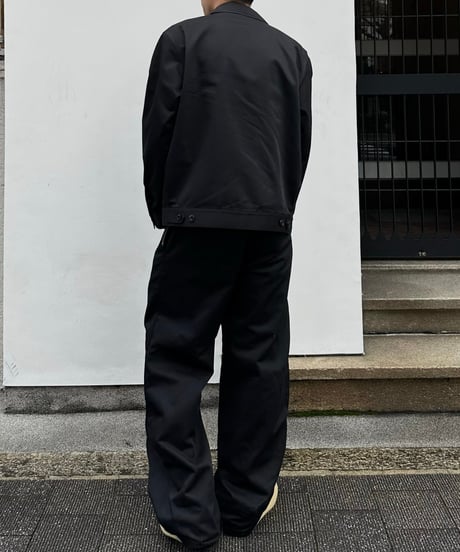 ok.soon×dickies wide chino pants (black)