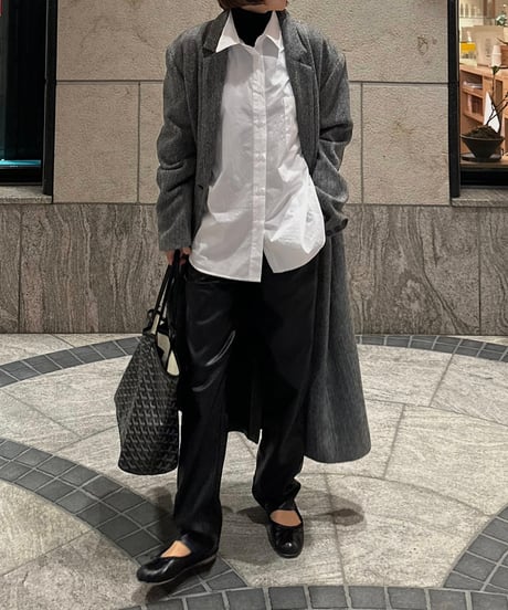 herringbone wool coat