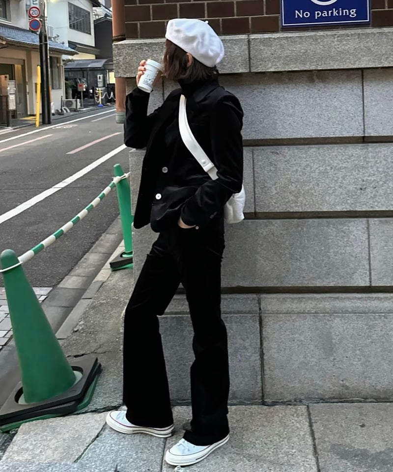 ok.soon×piccadilly velours pants(black/brown/ca ok.soon×piccadilly velours pants(black/brown/ca
