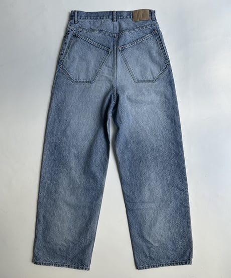 original wide denim blue