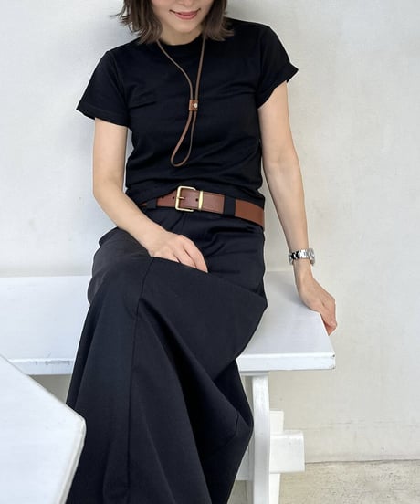 maxi skirt black