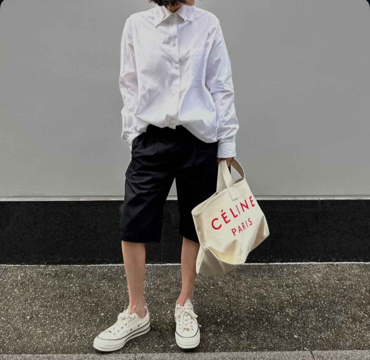 ok.soon×dickies chino half pants | ok.soon