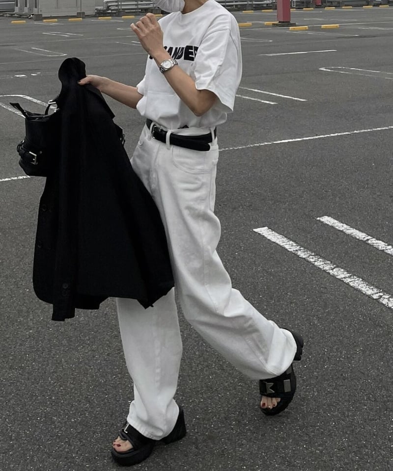 OK.SOON ハイウエストデニムパンツ サイズ1 OK.SOON ハイウエストデニムパンツ サイズ1