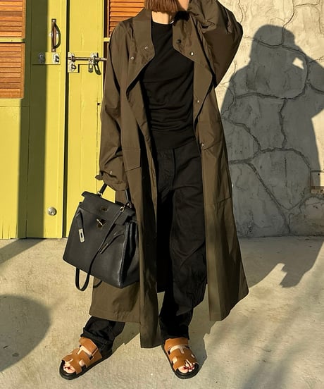 military nylon coat