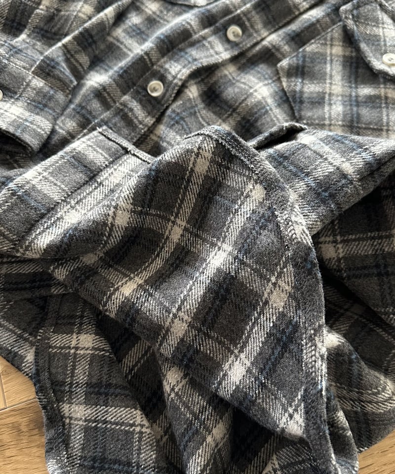 トップス ok.soon flannel check shirt flannel check shirt | ok.soon