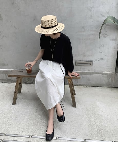 linen croped pants white