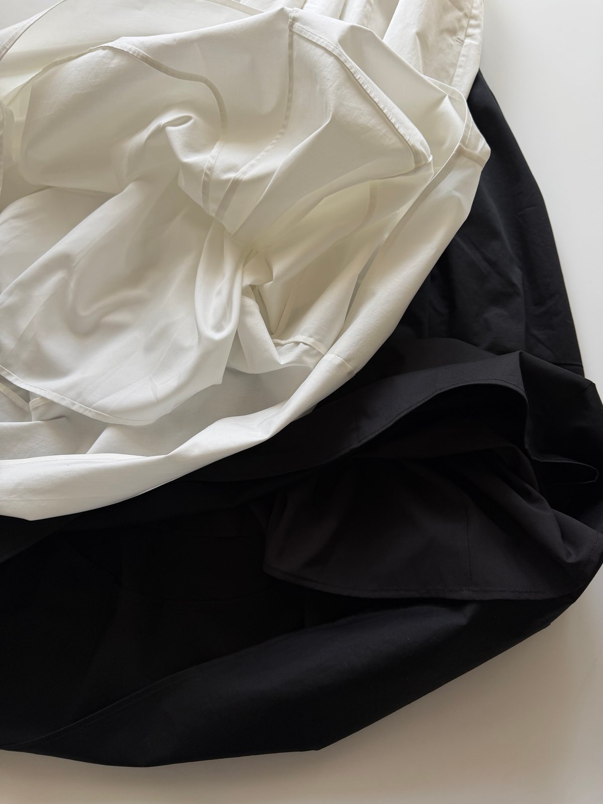 crisp cotton skirt | ok.soon