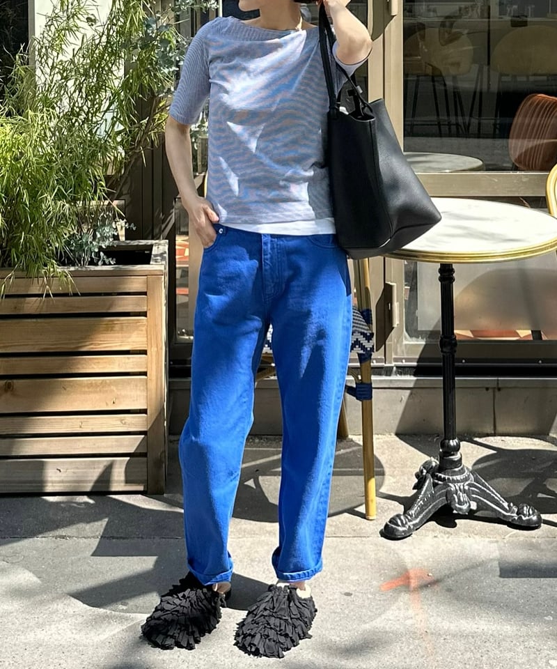 ok.soon×piccadilly DENIM OVERDYE PANTS ok.soon×piccadilly DENIM OVERDYE PANTS