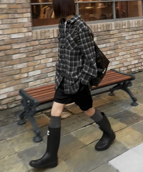 flannel check shirt