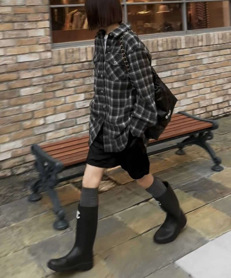 トップス ok.soon flannel check shirt flannel check shirt | ok.soon