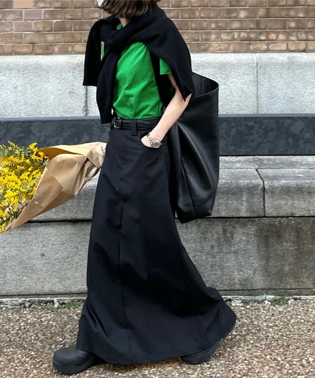 maxi skirt black