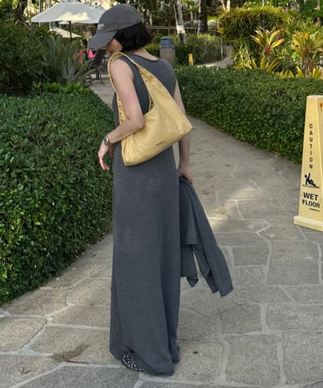 relax series linen blend maxi dress