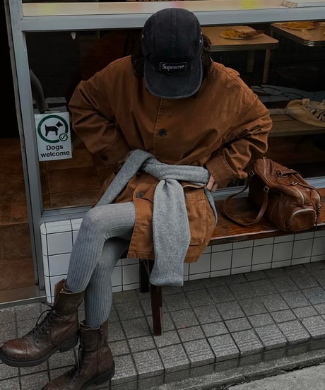 original work jacket brown