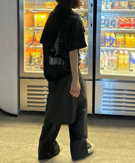 trousers with skirt