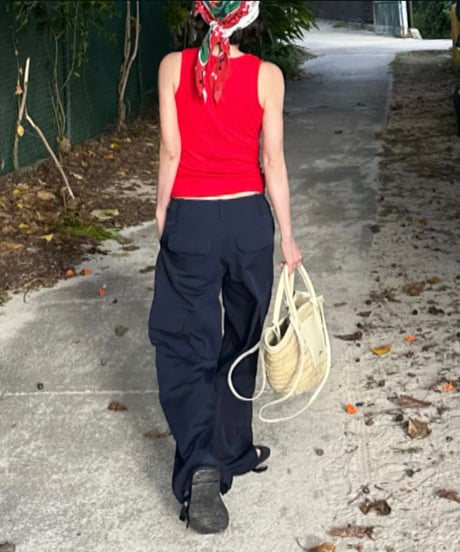 low rise cargo pants