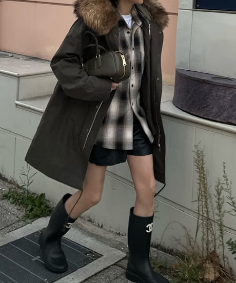 flannel check shirt