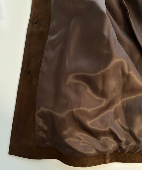classic suede jacket brown