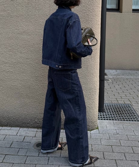 indigo denim ［jacket］