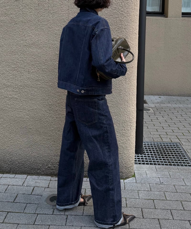 indigo denim ［jacket］ | ok.soon