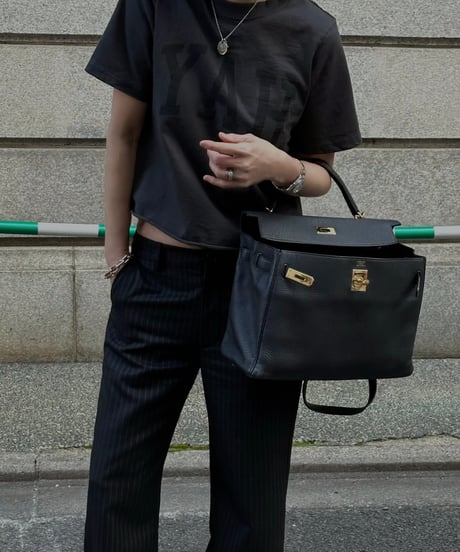 pinstripe slacks