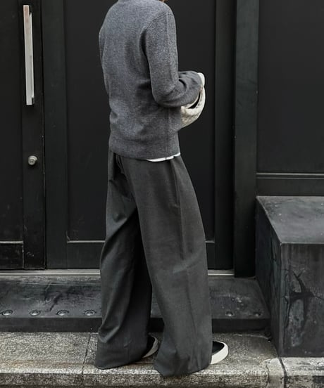 banding pants(black/gray)