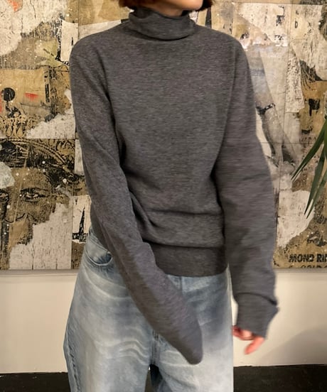 ［easy series］high neck sweater