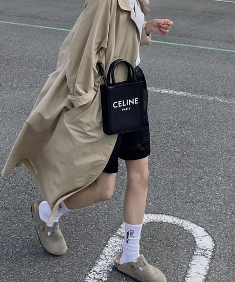 light soutien collar coat (black/beige)